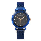 Casual Mesh Quartz Steel Wristwatch