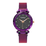 Casual Mesh Quartz Steel Wristwatch