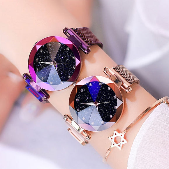 Diamond Luminous Shining Quartz Watchs