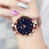 Luxury Starry Sky Quartz Wristwatch