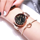 New Fashion Luxury Starry Sky Quartz Wristwatch